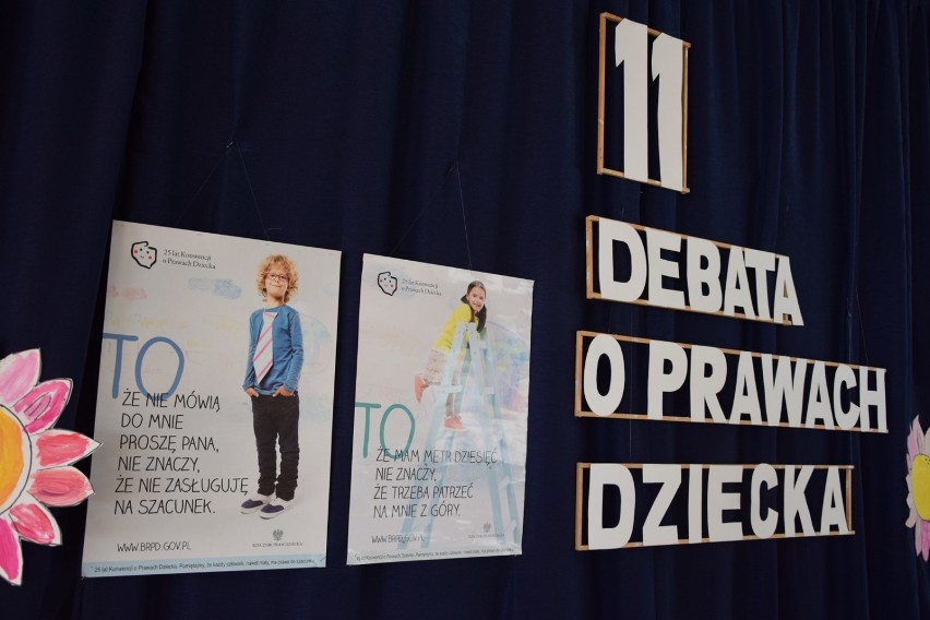 Debata o prawach dziecka w Sieradzu. Spotkanie po raz 11. zorganizowała Szkoła Podstawowa nr 10