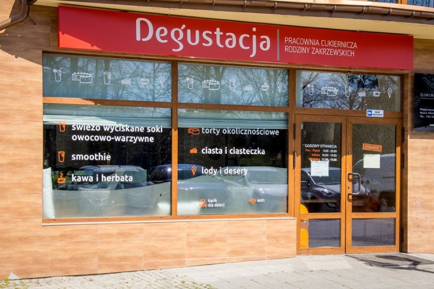 Ciasta i torty dostarczy cukiernia Degustacja z Bełchatowa