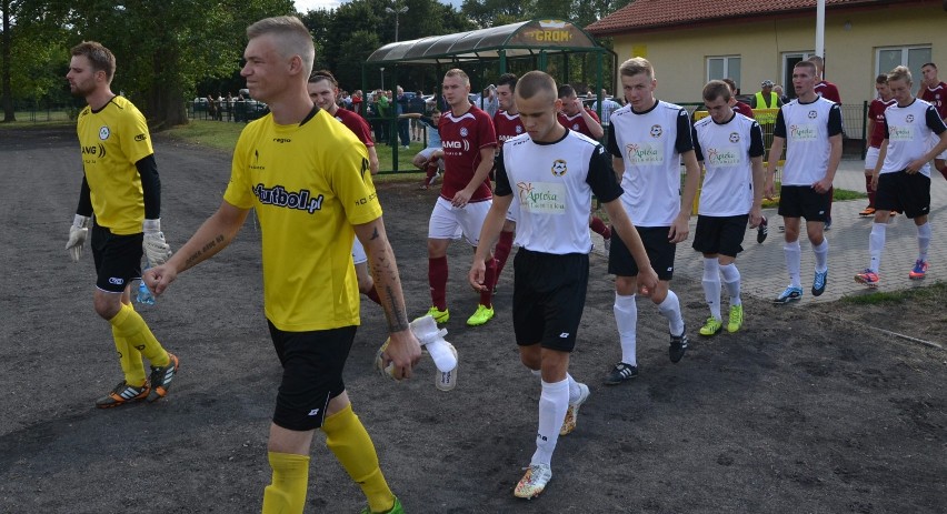 V liga. Grom Nowy Staw - Pomezania Malbork 1:1 (1:0) [ZDJĘCIA]