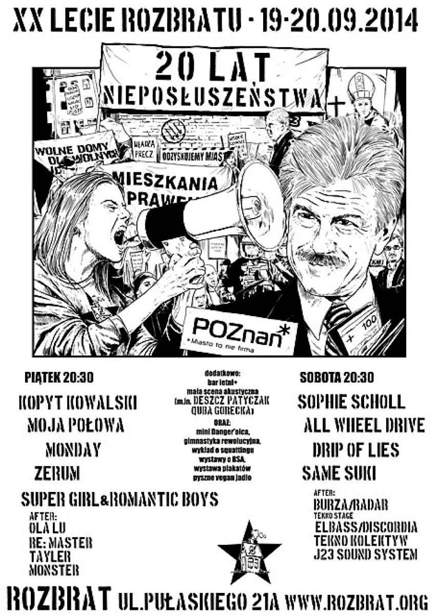 Rozbrat: 20 lat nieposłuszeństwa anarchistów w Poznaniu