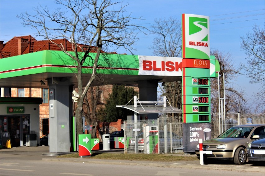 Stacja paliw Bliska, ul. Poznańska 33
PB 95 - 5.03
ON -...