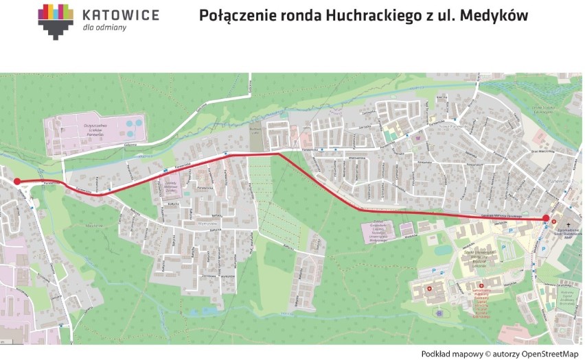 Nowe drogi rowerowe w Katowicach