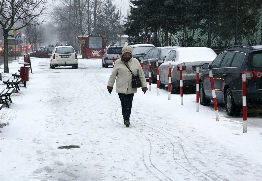 Atak zimy w Piotrkowie 2017