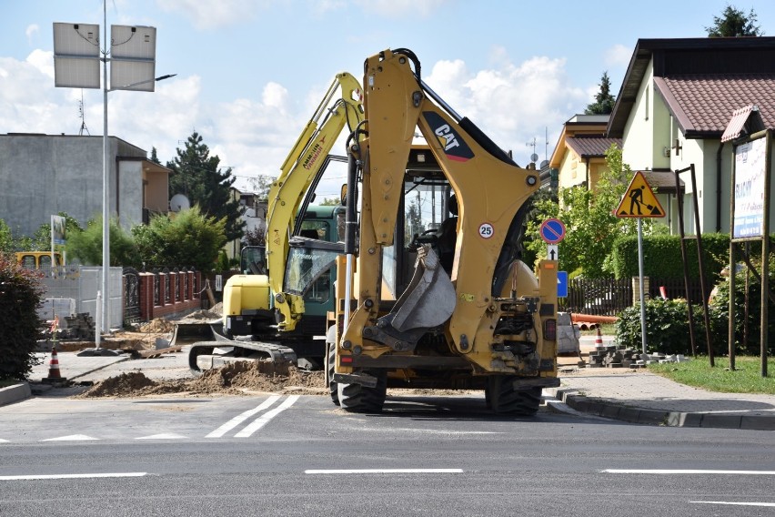 W Granowie trwa modernizacja ulicy Tadeusza Kościuszki [ZDJĘCIA]