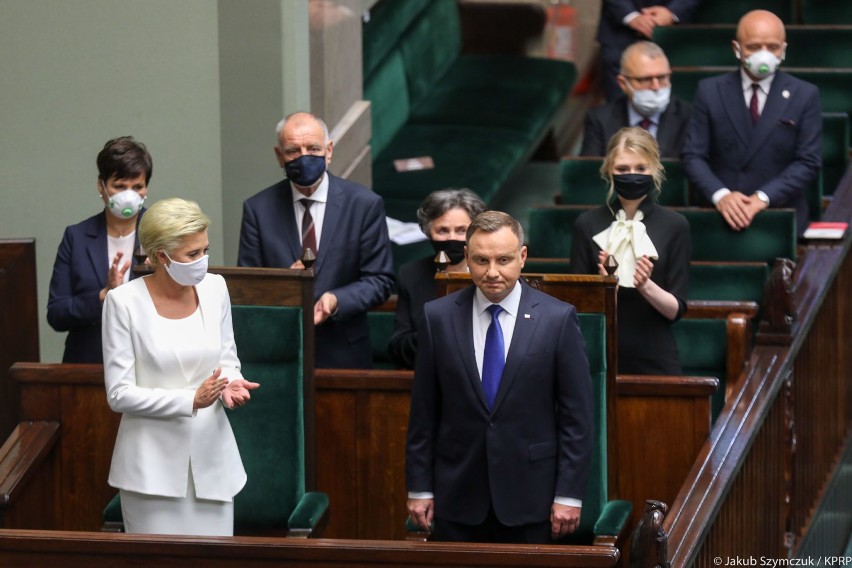 Andrzej Duda oficjalnie zaprzysiężony przed Zgromadzeniem Narodowym. MAMY ZDJĘCIA
