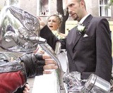 Ślub motocyklowej pary z Szombierek