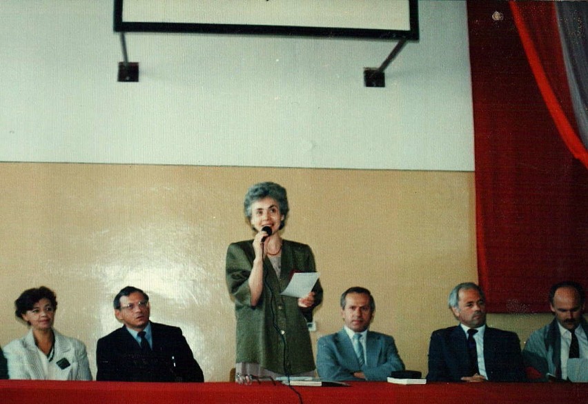 Alicja Szynkowska, pierwsza dyrektor ZS nr 3 w Wieluniu