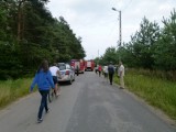 Wypadek w Sługocicach: Jedna osoba nie żyje, trzy ranne [ZDJĘCIA+FILM]