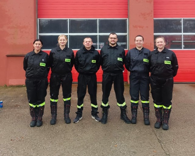 Sześcioro strażaków -ratowników z OSP w gminie Kotla już po egzaminach