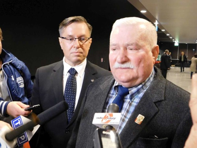 Lech Wałęsa w Pile