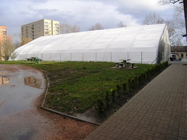 Lodowisko w Bielsku-Białej pod namiotem