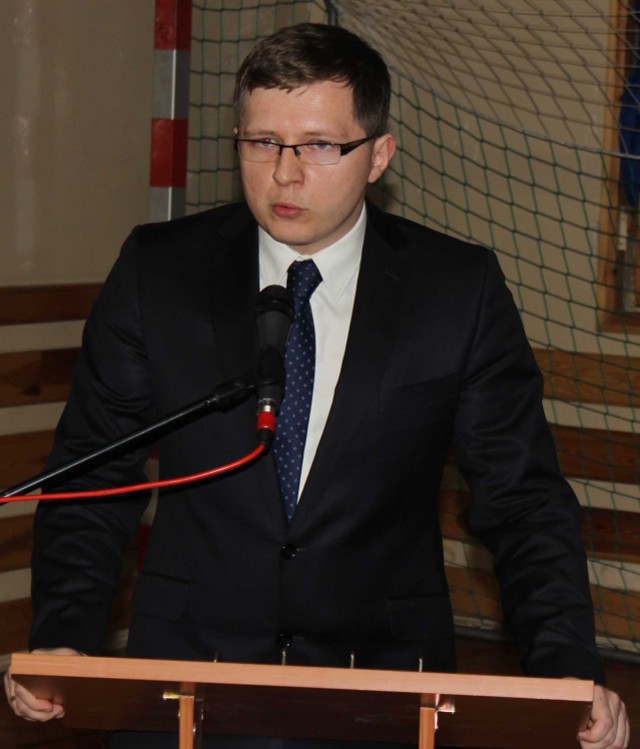 Tomasz Matynia, szef wieluńskiego PiS