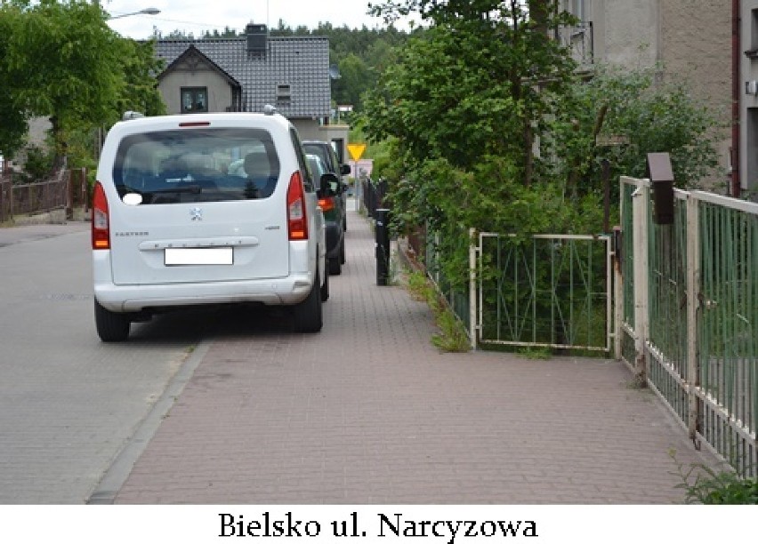 Policja w Międzychodzie zwraca uwagę na kierowców, którzy źle parkują