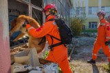 Tarnów. Toksyczna chmura, ewakuacja i przeszukiwanie rumowiska w Azotach. Strażacy z całej Małopolski na manewrach w Mościcach [ZDJĘCIA]