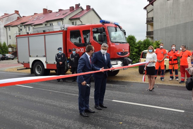 Otwarcie ulicy Jana Pawła II w Szczekocinach po kapitalnym remoncie