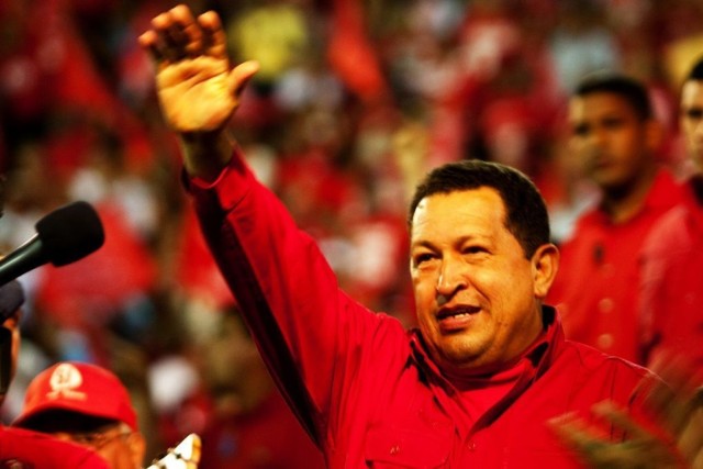 Hugo Chavez.