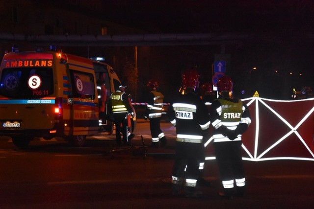 Śmiertelne potrącenie na ul. Zamenhofa. Rowerzysta nie żyje