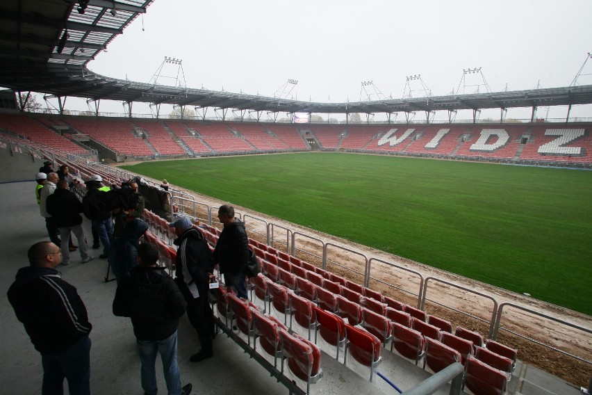 Budowa stadionu Widzewa: jest już murawa