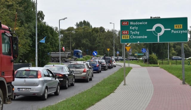 Przybywa utrudnień na drogach w Oświęcimiu w związku budową obwodnicy miasta