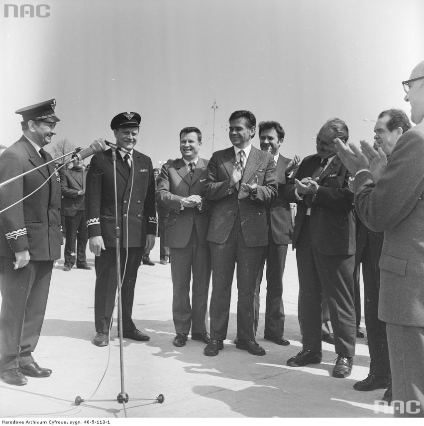 Otwarcie lotniska Gdańsk-Rębiechowo. 2 maja 1974 roku