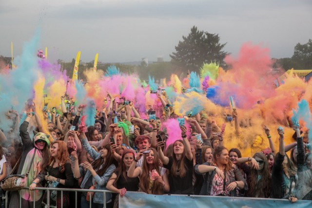 Festiwal Kolorów w Krakowie.