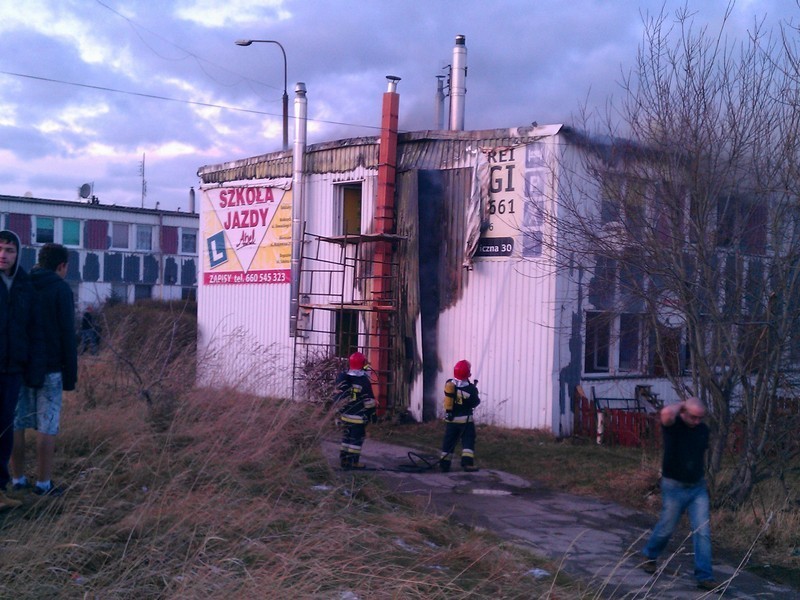 Pożar mieszkania na ul. Uczniowskiej