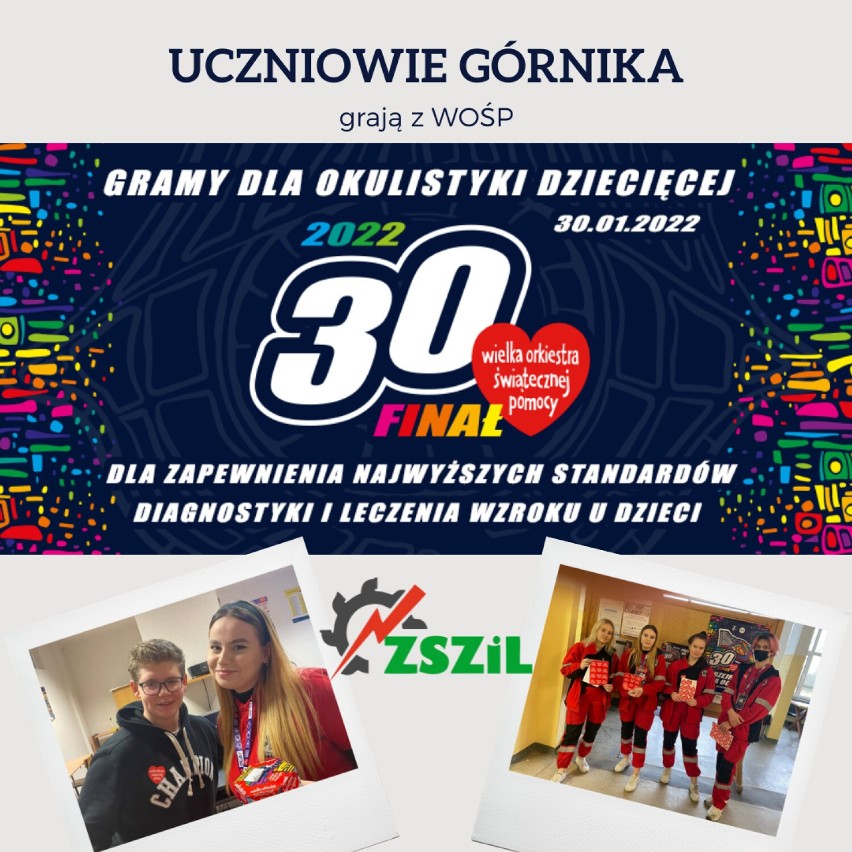 Uczniowie z ZSZiL "Górnik" w Zgorzelcu zebrali ponad tysiąc złotych dla WOŚP (ZDJĘCIA)