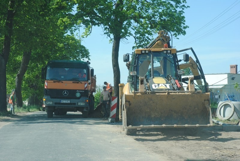 Śmigiel: w Spławiu trwa budowa kanalizacji sanitarnej, w Wonieściu i Karśnicach kanalizacja za rok