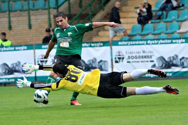 Górnik Łęczna pokonał przed własną publicznością Sandecję Nowy Sącz 3:0