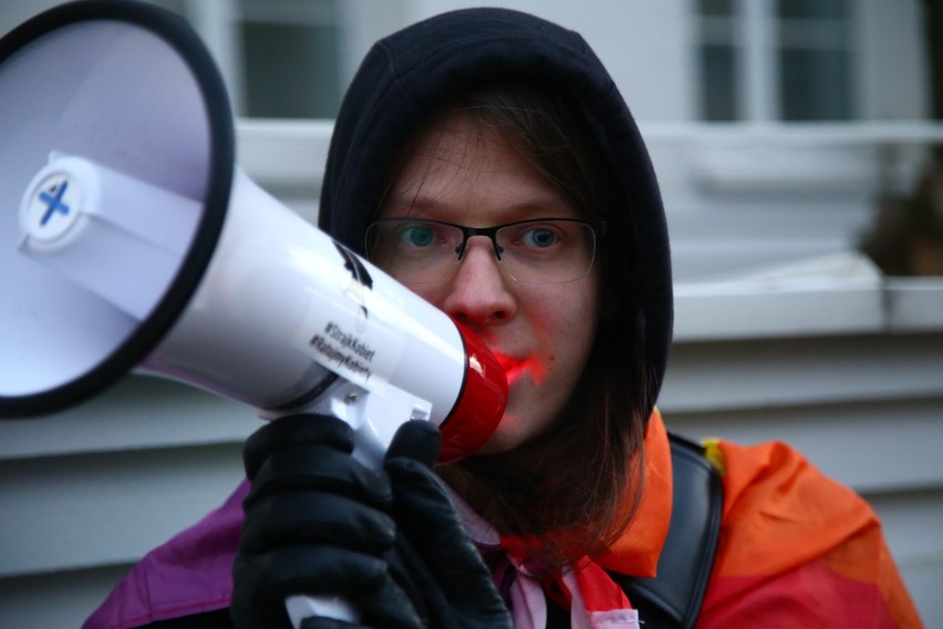 Solidarność z zatrzymanym tureckim aktywistą. Manifestacja w...