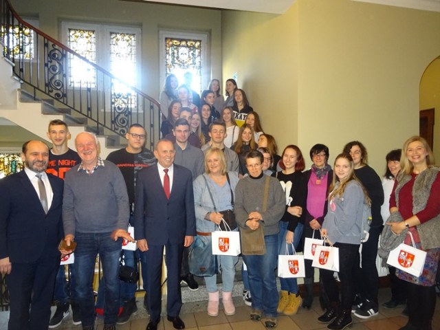 Uczniowie z Niemiec odwiedzili starostwo powiatowe