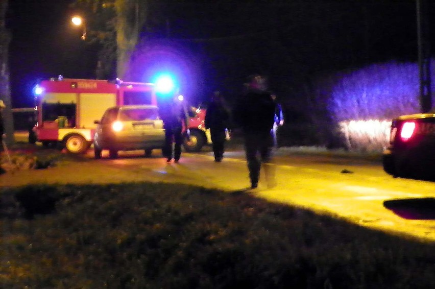 Wypadek w Wiernowie. Zginął 42-letni pieszy potrącony przez samochód