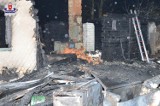 Skordiów. W pożarze domu zginął 60-letni mężczyzna