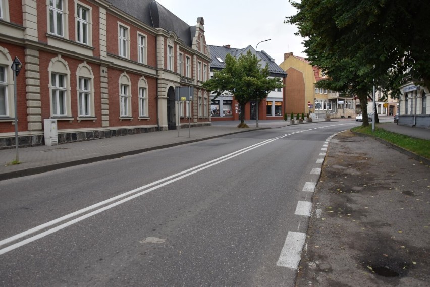 Historyczna, niemiecka nazwa tej ulicy to Danzigerstrasse.