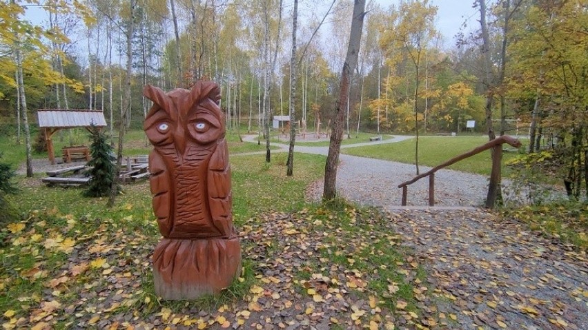 Park Rozkówka zaprasza jesienią na spacery...