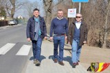 Nowe chodniki i przejście dla pieszych w miejscowości Wyszogród