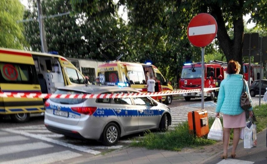 Tuż przed godziną 19 doszło do wypadku na ulicy...