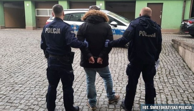 Kryminalni z Ostrowca zatrzymali poszukiwanego
