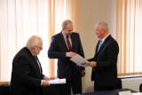 Podpisanie umowy między PWSZ w Gnieźnie a URBIS