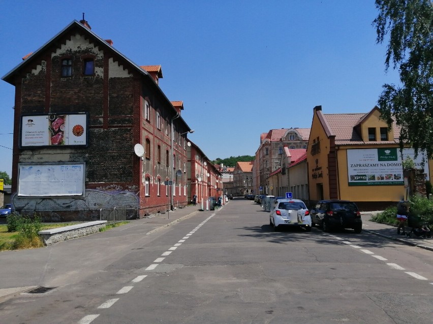 Ulica Nowy Świat w Wałbrzychu