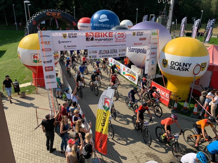 Bike Maraton 2020 w Jeleniej Górze. Tłumy rowerzystów na trasie! [ZDJĘCIA]