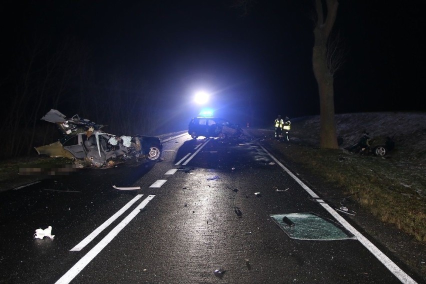 Tragiczny wypadek pod Nakłem nad Notecią. 16-letnia pasażerka bmw zginęła na miejscu