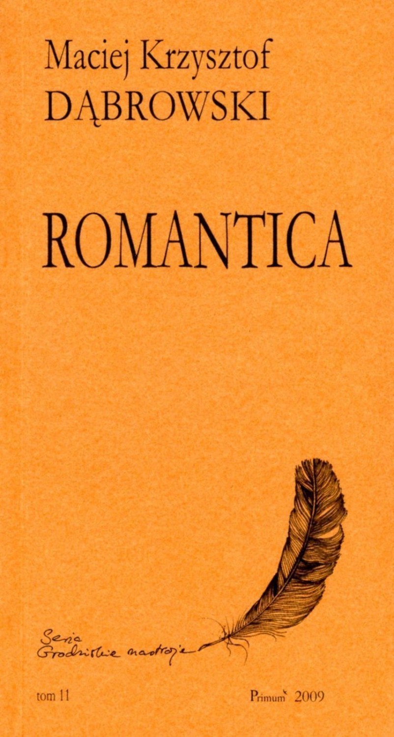 Okładka tomiku "Romantica"