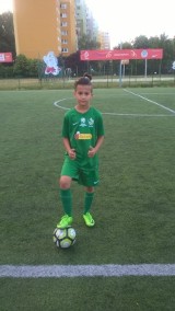 Młody piłkarz z Wągrowca o sportowej pasji i trwającym Mundialu 