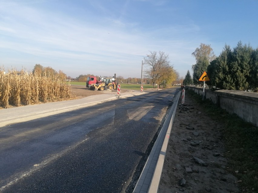 Trwa przebudowa ulicy Grodzieckiej w Choczu