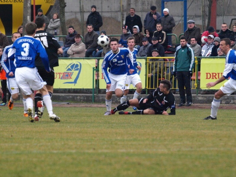 Drutex-Bytovia Bytów - Górnik Wałbrzych 1:1. Remis na zakończenie roku w II lidze zachodniej