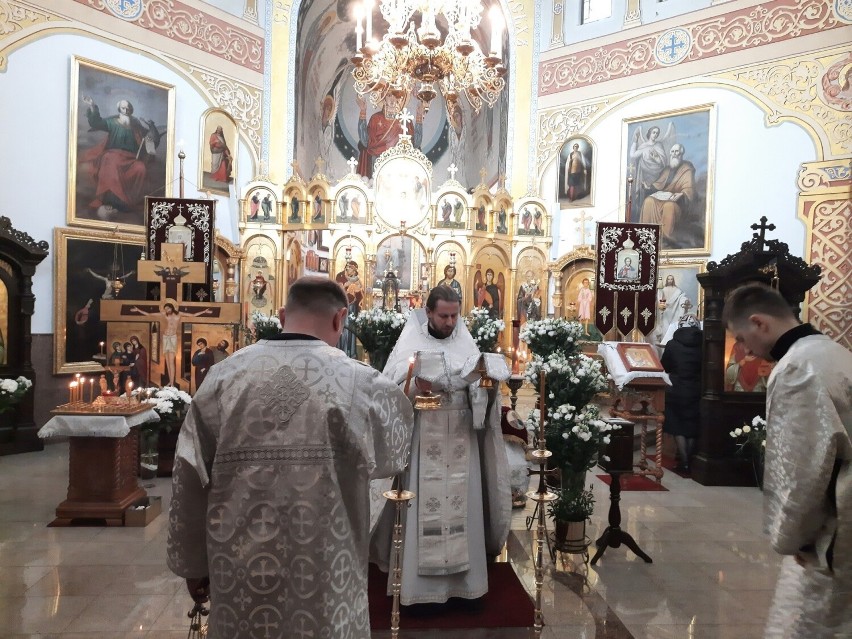 Liturgia świętego Bazylego Wielkiego w parafii pod wezwaniem...