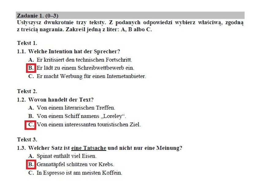 Matura 2020 j. niemiecki rozszerzenie. Odpowiedzi, arkusz CKE. Co było na egzaminie z j. niemieckiego na poziomie rozszerzonym 18.06.2020? 