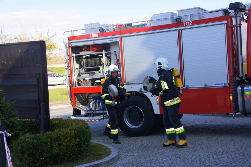 Ćwiczenia strażackie w Kazimierzu Dolnym