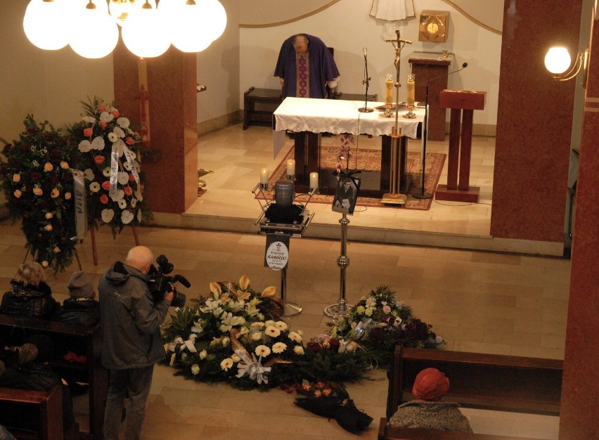 Pogrzeb aktora Krzysztofa Kamińskiego